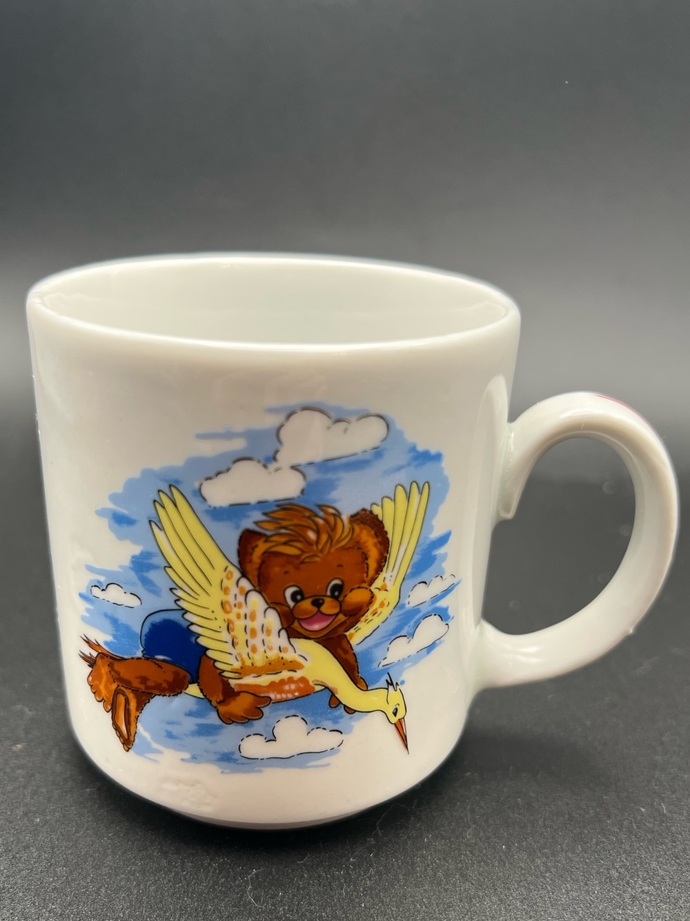 🧸Vintage Reutter Porzellan Teddy Bear Child Mug West Germany